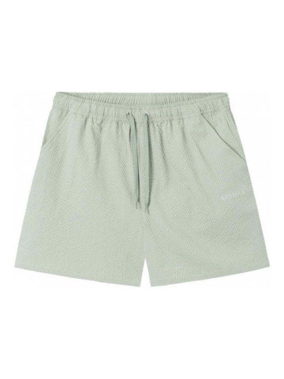 Les Deux Quinn Seersucker Swim shorts - Neutral Green